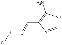 5-aMino-1H-iMidazole-4-carbaldehyde hydrochloride 结构式