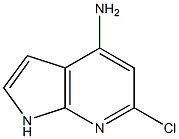 4-AMino-6-chloro-7-aza-1H-indole Structure