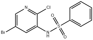 N-(5-broMo-2-클로로피리딘-3-일)벤젠술포나미드