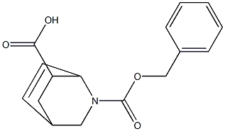 2-((benzyloxy)carbonyl)-2-azabicyclo[2.2.2]oct-5-ene-7-carboxylic acid