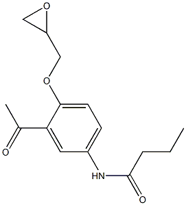 N-[3-Acetyl-4-[(2RS)-oxiran-2-ylMethoxy]phenyl]butanaMide
