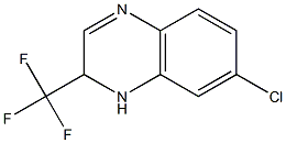 7-Chloro-2-(trifluoroMethyl)-1,2-dihydroquinoxaline Struktur