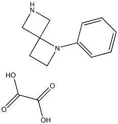 1-Phenyl-1,6-diazaspiro[3.3]heptane oxalate Struktur