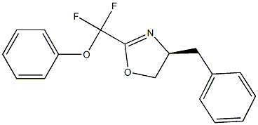 (S)-4-Benzyl-2-(difluoro(phenoxy)Methyl)-4,5-dihydrooxazole Structure