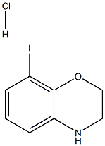 8-iodo-3,4-dihydro-2H-benzo[b][1,4]oxazine hydrochloride Structure