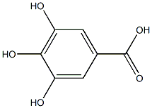 3,4,5-Trihydroxybenozic acid 化学構造式