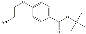 4-(2-AMino-ethoxy)-benzoic acid
tert-butyl ester Structure