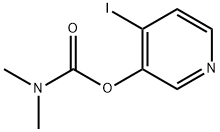 4-IODOPYRIDIN-3-YL DIMETHYLCARBAMATE, 1425334-68-4, 结构式