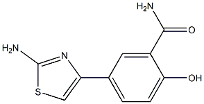 5-(2-氨基-4-噻唑基)-2-羟基苯甲酰胺,97%