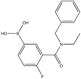 3-[Benzyl(ethyl)carbaMoyl]-4-fluorobenzeneboronic acid, 97%|3-[苄基(乙基)甲酰氨基]-4-氟苯硼酸