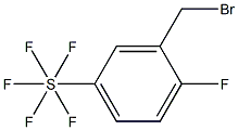 2-Fluoro-5-(pentafluorothio)benzyl broMide, 97%