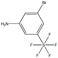 3-溴-5-(五氟硫代)苯胺,97%