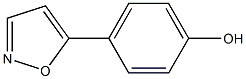 4-Isoxazol-5-yl-phenol 化学構造式