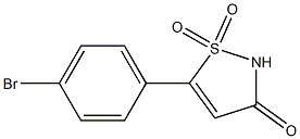  5-(4-BroMo-phenyl)-1,1-dioxo-1,2-dihydro-1l6-isothiazol-3-one