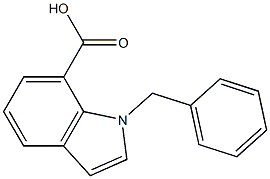 1-Benzyl-1H-indole-7-carboxylic acid|