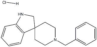 1'-benzylspiro[indoline-3,4'-piperidine] hydrochloride Structure