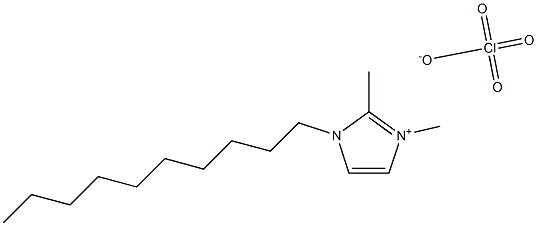 1-decyl-2,3-diMethyliMidazoliuM perchlorate Struktur