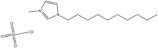 1-癸基-3-甲基咪唑高氯酸盐,1400758-89-5,结构式