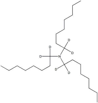 Tri(octyl--d2)aMine,,结构式