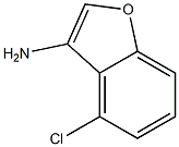  4-chlorobenzofuran-3-aMine