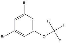 3,5-二溴三氟甲氧基苯, , 结构式