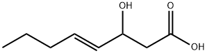 trans-3-Hydroxyoct-4-enoic acid,99098-21-2,结构式