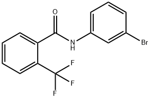 N-(3-bromophenyl)-2-(trifluoromethyl)benzamide Struktur