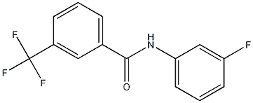 N-(3-fluorophenyl)-3-(trifluoromethyl)benzamide Structure