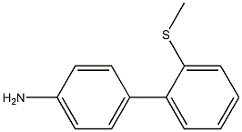 4-[2-(Methylsulfanyl)phenyl]aniline Structure