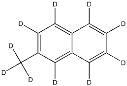 2-Methylnaphthalene  (d10) Solution 结构式