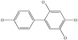 2,4,4',5-Tetrachlorobiphenyl Solution,,结构式