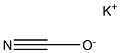 Potassium cyanate Solution Structure