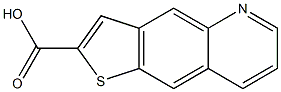 thieno[2,3-g]quinoline-2-carboxylic acid 结构式