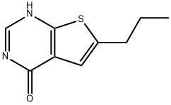 6-propylthieno[2,3-d]pyriMidin-4(3H)-one 结构式
