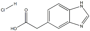 2-(1H-benzo[d]iMidazol-5-yl)acetic acid hydrochloride Structure