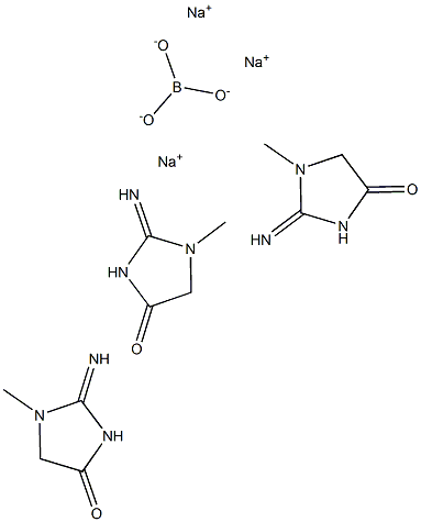 Creatinine Sodium Borate Structure