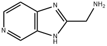 2-氨甲基-3H-咪唑并[4,5-C]吡啶,933693-27-7,结构式