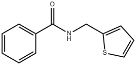 N-(噻吩-2-甲基)苯甲酰胺,4595-96-4,结构式