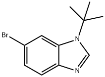 6-broMo-1-tert-butyl-1H-benzo[d]iMidazole Structure