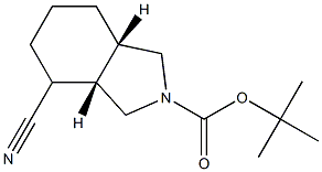 (3aS,7aS)-tert-butyl 4-cyanohexahydro-1H-isoindole-2(3H)-carboxylate