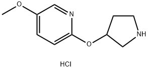 5-Methoxy-2-(pyrrolidin-3-yloxy)pyridine hydrochloride