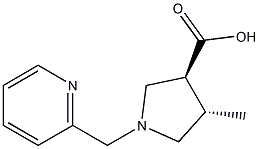  (3S,4S)-4-Methyl-1-(pyridin-2-ylMethyl)pyrrolidine-3-carboxylic acid