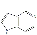 4-甲基-5-氮杂吲哚,,结构式