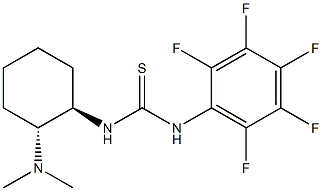 1-[(1R,2R)-2-(二甲基氨基)环己基]-3-(五氟苯基)硫脲, 2803370-06-9, 结构式