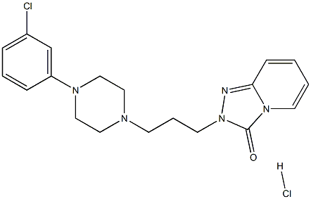 盐酸曲美唑酮杂质AB, , 结构式