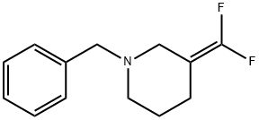 1-benzyl-3-(difluoroMethylene)piperidine Struktur