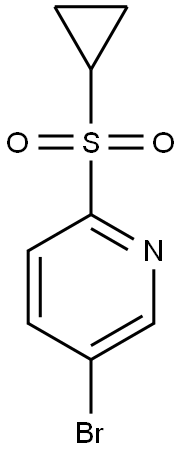 5-broMo-2-(cyclopropylsulfonyl)pyridine|