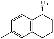 (1R)-6-Methyl-1,2,3,4-tetrahydronaphthylaMine 化学構造式