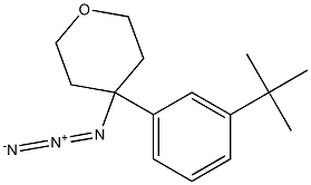 4-azido-4-(3-(tert-butyl)phenyl)tetrahydro-2H-pyran