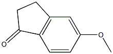 2,3-dihydro-5-Methoxyinden-1-one Struktur
